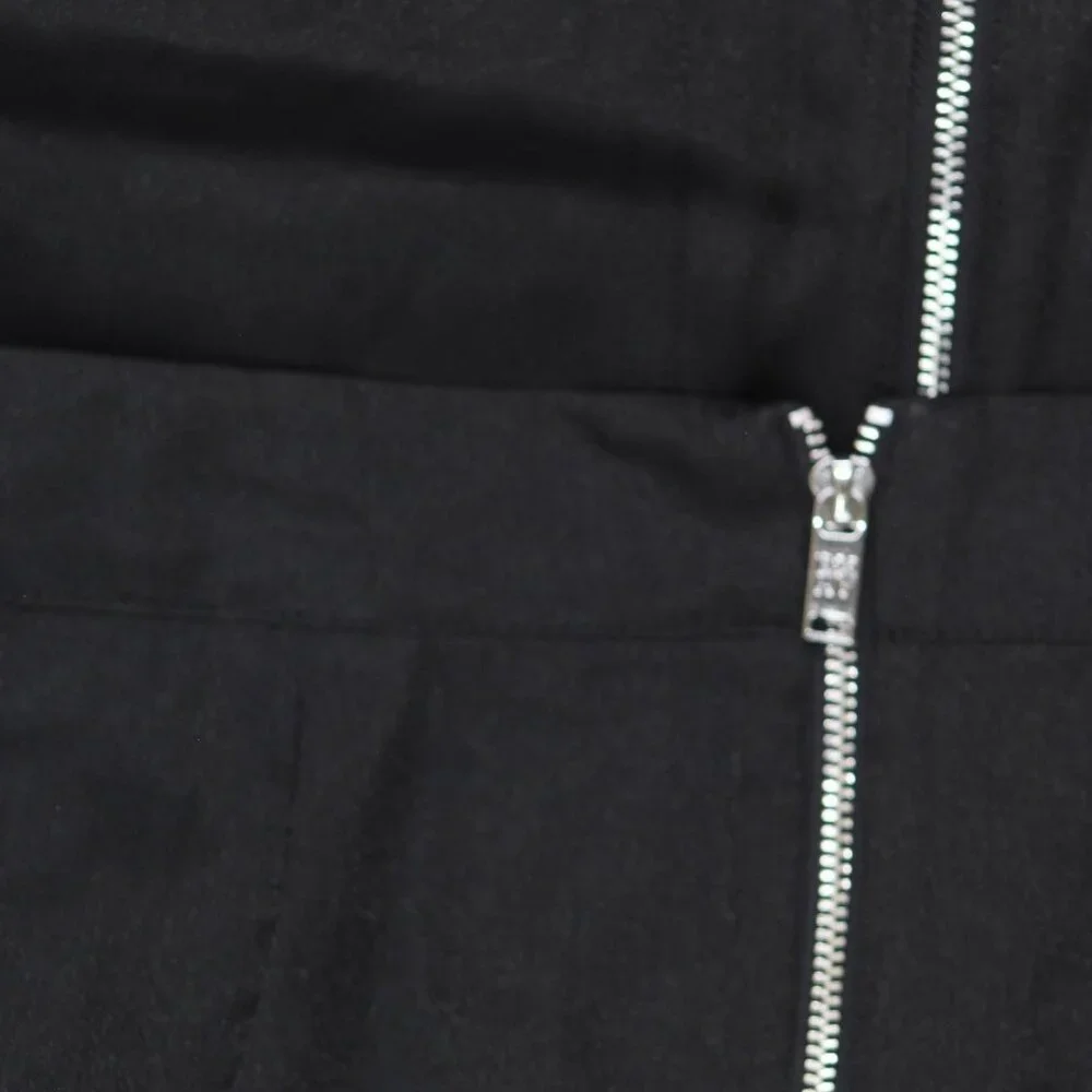 NWT DKNY Womens Cargo Skirt Organza P4BNUWEN Black 0